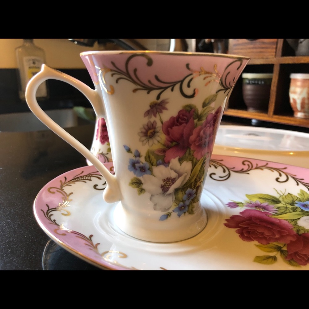 Tea cup & Biscuit plate